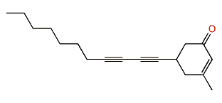 3-Methyl-5-(1,3-undecadiynyl)-2-cyclohexen-1-one